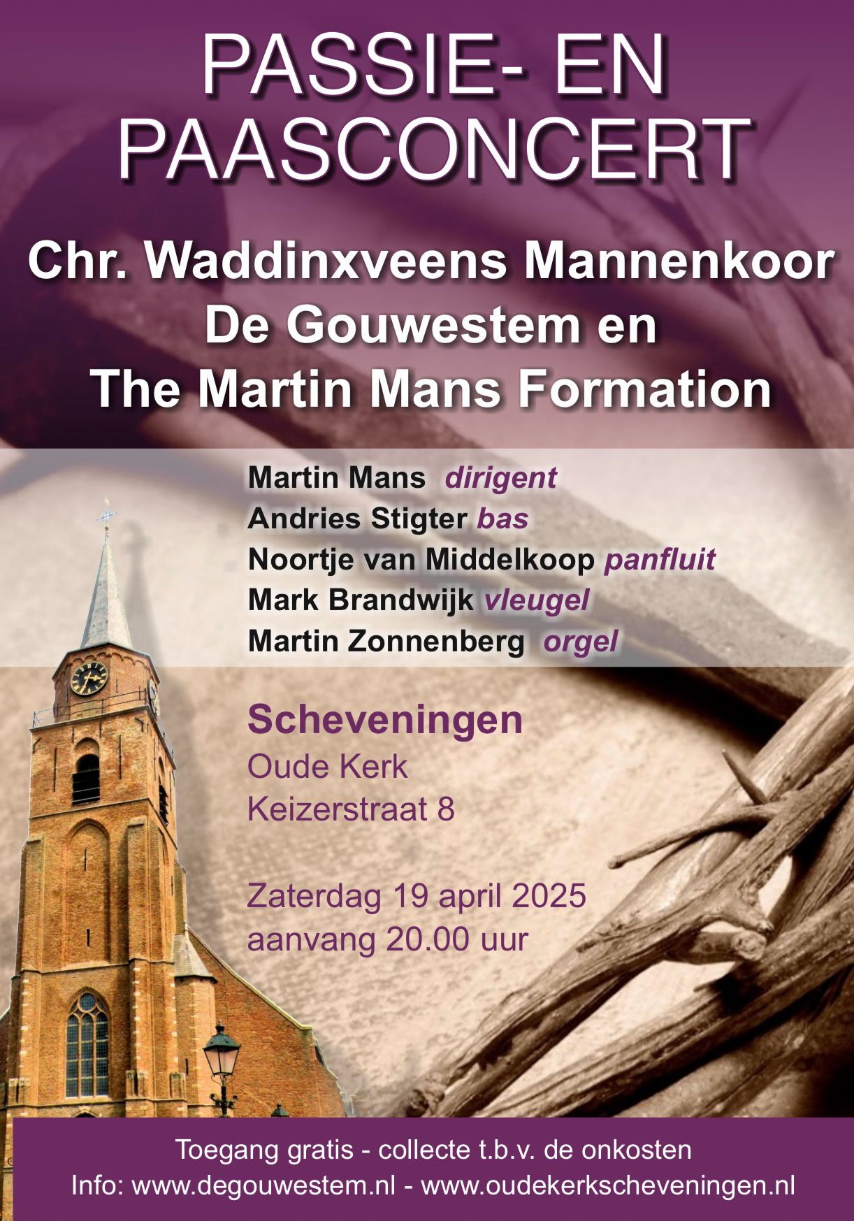 Passie en Pasen in Scheveningen